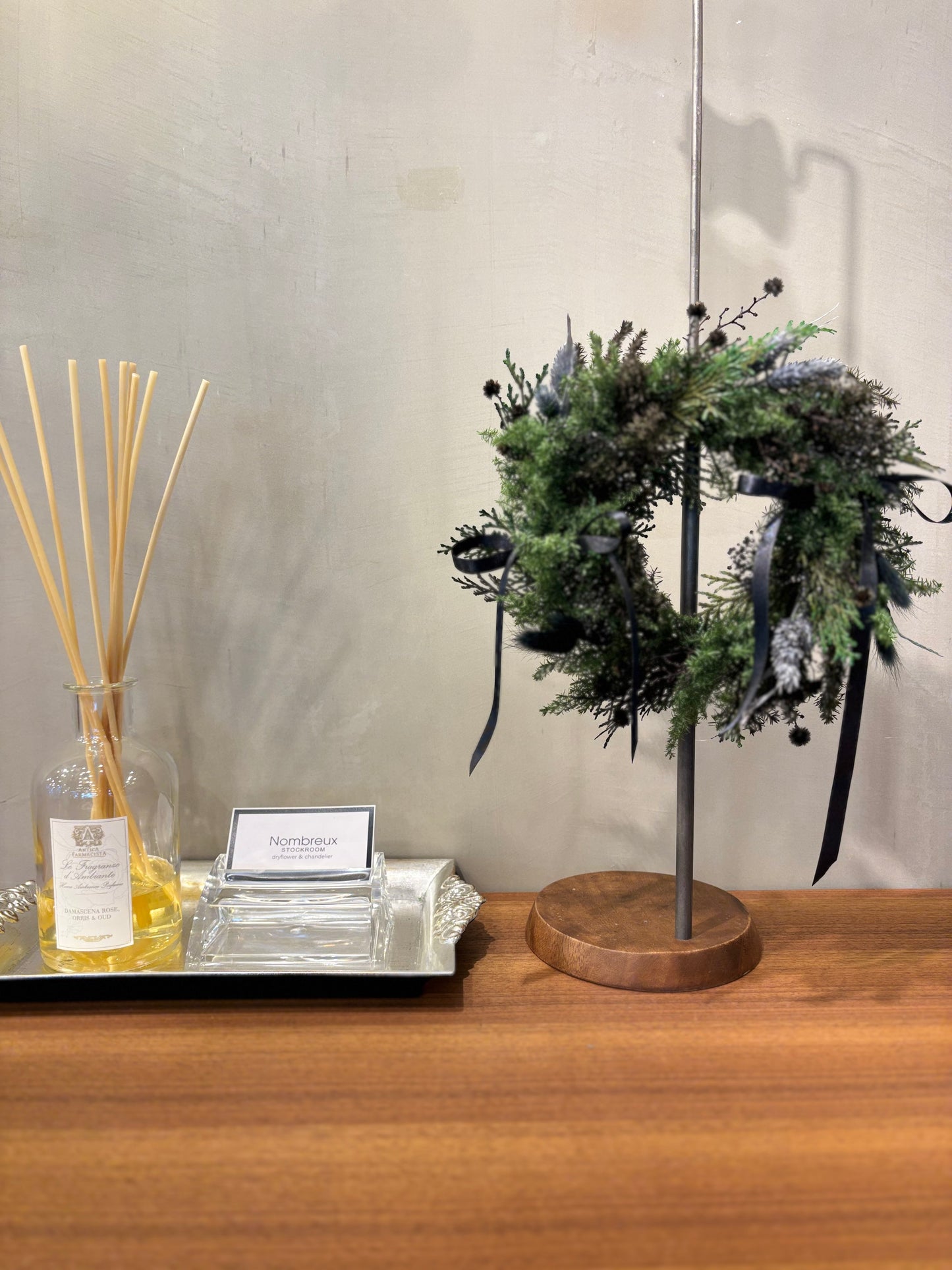 Christmas wreath ~black~