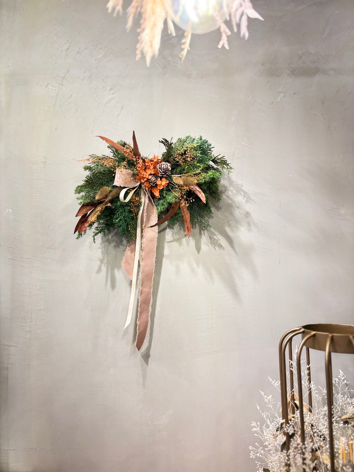 Christmas　フラワーウォールデコ